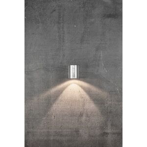 NORDLUX venkovní nástěnné svítidlo Canto 2 2x5W LED galvanizovaná ocel čirá 49701031 obraz