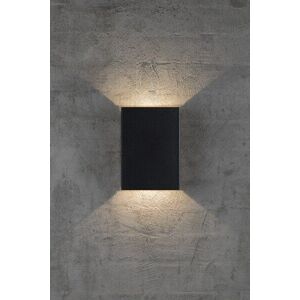 NORDLUX venkovní nástěnné svítidlo Fold 15 2x3, 5W LED černá čirá 2019051003 obraz