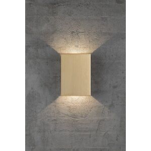 NORDLUX venkovní nástěnné svítidlo Fold 15 2x5W LED mosaz čirá 2019051035 obraz