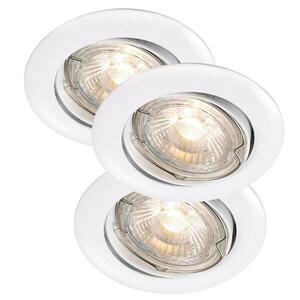 NORDLUX vestavné svítidlo Recess 3-Kit LED COB 3x3W GU10 bílá 84650001 obraz
