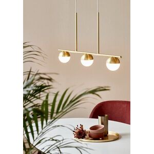 NORDLUX závěsné svítídlo Contina 3x5W G9 mosaz opál 2010953035 obraz