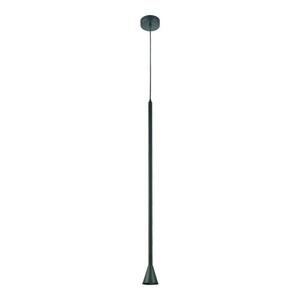 ACA Lighting závěsné svítidlo 1XGU10 CLOUZOT černá kov IP20 D7, 5XD10XH190CM YL22801PBK obraz
