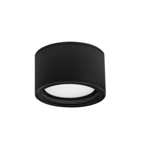NOVA LUCE venkovní stropní svítidlo FOCUS černý hliník skleněný difuzor LED GX53 7W 3000K 220-240V 77st. IP54 752461 obraz
