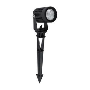 NOVA LUCE venkovní svítidlo s bodcem STAKE černý hliník a sklo LED 5W 3000K 100-240V 21st. IP65 9271432 obraz