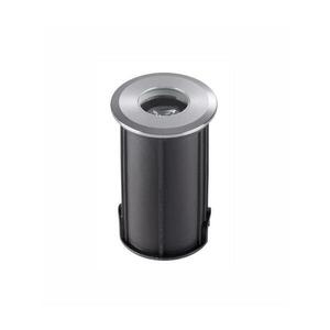 NOVA LUCE venkovní zapuštěné svítidlo do země BANG nikl satén hliník LED 1W 3000K IP67 100-240V 42st. vč. driveru 9203113 obraz