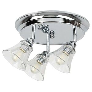 Rabalux koupelnové svítidlo Antoine E14 3x MAX 40W chromová IP44 3210 obraz