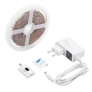 Solight LED stmívatelný pásek s bezdotykovým ovládáním, 3m, 180 LED, 4000K, IP65, 230V WM505 obraz