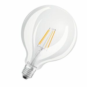 LEDVANCE LED CLASSIC GLOBE125 60 P 7W 827 FIL CL E27 4099854054761 obraz