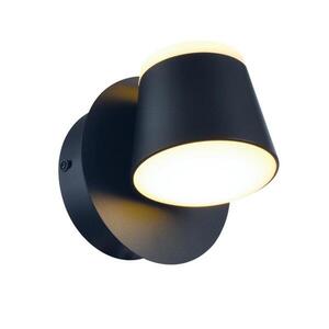 ACA Lighting nástěnné svítidlo LUCIDO LED 8W 3000K 640lm černý kov 12x12x13cm V83LEDW13BK obraz