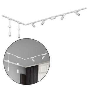 BRILONER Luxtrail lištový systém, 4x LED spoty, 2x LED závěsná svítidla, do L, bílá 8035066 obraz