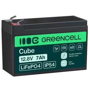Green Cell LFPGC12V7AH CUBE Akumulátor LiFePO4 7Ah 12.8V LFPGC12V7AH obraz