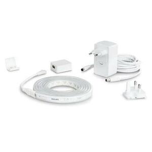 PHILIPS HUE Hue LED Pásek White and Color Ambiance 2m Lightstrips plus Philips BT 8718699703424 25W 1600lm 2000-6500K RGB, bílý se základnou a Bluetooth obraz
