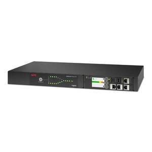 Rack ATS, 230V, 16A, C20 vstup, (8) C13, (1) C19 výstup AP4423A obraz