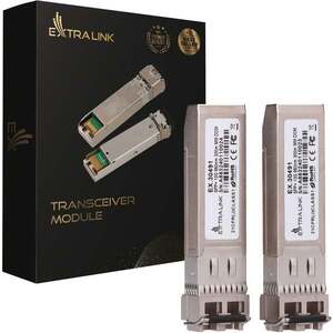 Extralink SFP+ 10G 2-pack | SFP+ modul | 10Gbps, 850nm, 300m EX.30491 obraz