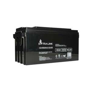 Extralink AKUMULATOR BATTERY ACCUMULATOR AGM 12V 65AH EX.19003 obraz