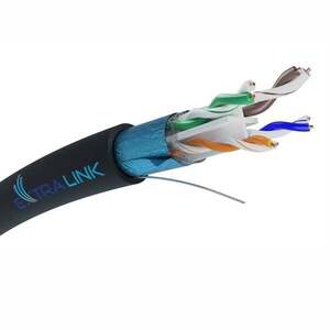 Extralink CAT6 FTP (F/UTP) V2 Venkovní | Síťový kabel EX.22516 obraz