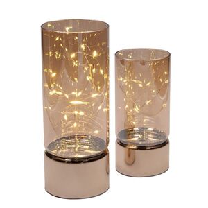 Solight sada dvou vánočních LED světélek, 15/20cm, 30x LED, AA baterie 1V287 obraz