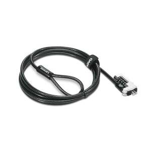 Lenovo 4XE1F30278 lankový zámek Černá 1, 8 m 4XE1F30278 obraz