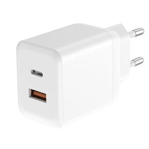 Solight 45W GaN fast charge USB-A + USB-C adaptér DC78 obraz