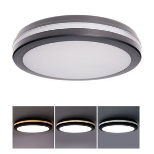 Solight LED osvětlení Gari, 26W, 2340lm, 3CCT, IP65, 30cm, černá WO820-B obraz