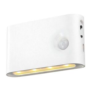 Solight nabíjecí noční LED světélko s pohybovým a světelným sensorem, 0, 5W, 3000K, Li-Ion WL920 obraz