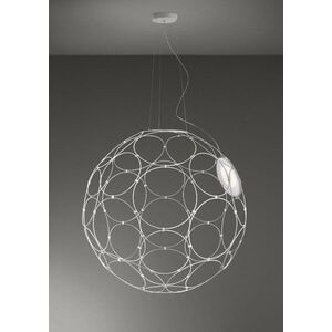 FABBIAN Závěsné svítidlo GIRO 67cm LED 17W 1850lm 3000K bílé VÝPRODEJ VZORKU obraz