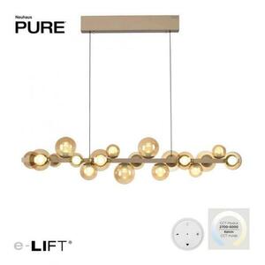 PAUL NEUHAUS LED závěsné svítidlo PURE E-Popup elektrické 2700-5000K bronz / amber / satin 2557-97 obraz