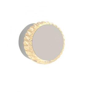 JUST LIGHT LED nástěnné svítidlo bílé křišťálový okraj kruhové 3000K teplá bílá velmi dekorativní 3000K LD 18700-16 obraz