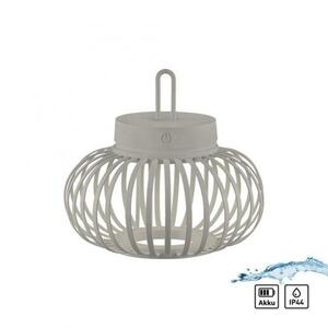 JUST LIGHT LED stolní lampa průměr 25cm moblní na baterie USB IP44 stmívatelné dotykem 2700K LD 19303-40 obraz