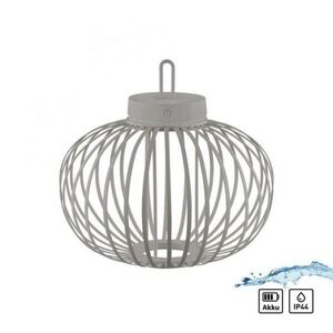 JUST LIGHT LED stolní lampa průměr 36cm moblní na baterie USB IP44 stmívatelné dotykem 2700K LD 19304-40 obraz