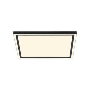 JUST LIGHT LED stropní svítidlo 45x45cm, černá, dálkové ovládání, CCT, ovládané přes aplikaci Tuya stmívatelné 2700-5000K obraz