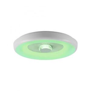 JUST LIGHT LED stropní svítidlo bílé s křišťálovým efektem, dálkové ovládání, Tuya, stmívatelné s aplikací RGB/2700-5000K obraz
