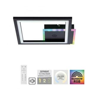 JUST LIGHT LED stropní svítidlo reproduktor Bluetooth černá Rainbow RGB 2700-5000K LD 14902-18 obraz