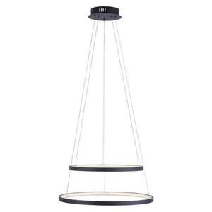 JUST LIGHT LEUCHTEN DIRECT LED závěsné svítidlo, antracit, kruhové, moderní design SimplyDim 3000K LD 11525-13 obraz