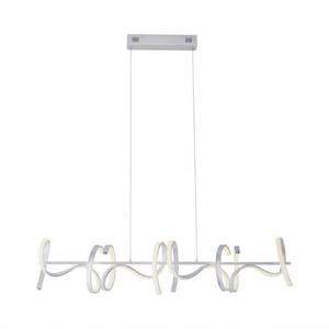 JUST LIGHT LEUCHTEN DIRECT LED závěsné svítidlo, stříbrná, moderní design SimplyDim 3000K LD 19033-21 obraz