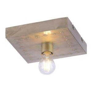 JUST LIGHT LEUCHTEN DIRECT Stropní svítidlo, zlatá-antik, vintage, 22, 5x22, 5 cm LD 11917-46 obraz