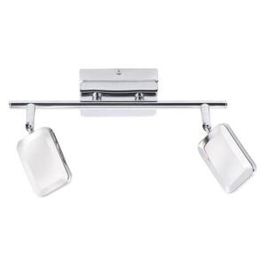 LEUCHTEN DIREKT is JUST LIGHT LED nástěnné svítidlo, stropní svítidlo, 2-ramenné, chrom 3000K LD 11242-17 obraz