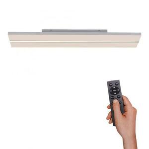 LEUCHTEN DIREKT is JUST LIGHT LED panel svítidlo, stropní svítidlo, 100x25cm, moderní, dálkový ovladač 2700-5000K 14854-16 obraz