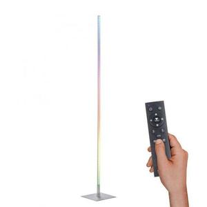LEUCHTEN DIREKT is JUST LIGHT LED stojací svítidlo, barva ocel, RGB, dálkový ovladač, stmívatelné RGB+2700-5000K 11788-55 obraz