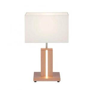 LEUCHTEN DIREKT is JUST LIGHT LED stolní lampa, dřevodekor, CCT, stmívatelná, s kolébkový spínačem 2700-5000K obraz