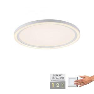 LEUCHTEN DIREKT is JUST LIGHT LED stropní svítidlo bílé kruhové ovládání vypínačem teplá bílá paměťová funkce 3000K LD 14883-16 obraz