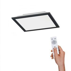 LEUCHTEN DIREKT is JUST LIGHT LED stropní svítidlo hranaté v černé s nastavitelou barvou světla a funkcí stmívání 20W 2700-5000K obraz