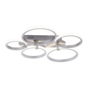 LEUCHTEN DIREKT is JUST LIGHT LED stropní svítidlo, 5-ramenné, kruhy, ocel 3000K LD 12112-55 obraz