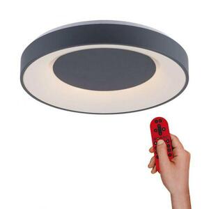 LEUCHTEN DIREKT is JUST LIGHT LED stropní svítidlo, antracit, stmívatelné, App, dálkový ovladač MEDION RGB+2700-5000K obraz