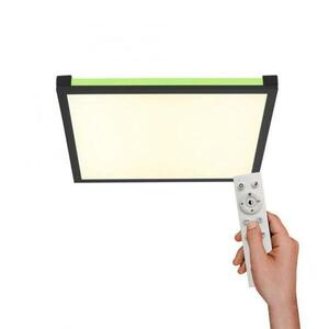 LEUCHTEN DIREKT is JUST LIGHT LED stropní svítidlo, černá, stmívatelné, dálkový ovladač, paměť 2700-5000K obraz