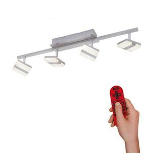 LEUCHTEN DIREKT is JUST LIGHT LED stropní svítidlo, LOLAsmart, Smart Home, RGB, CCT, stmívatelné, dálkový ovladač MEDION RGB+2700-5000K obraz