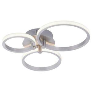 LEUCHTEN DIREKT is JUST LIGHT LED stropní svítidlo, moderní kruhy, ocel 3000K LD 12110-55 obraz