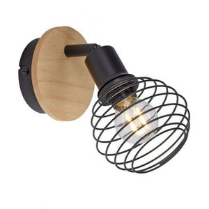 LEUCHTEN DIREKT is JUST LIGHT nástěnné a stropní svítidlo, dřevo, přírodní, E14, LED vyměnitelné, IP20 obraz