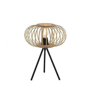 LEUCHTEN DIREKT is JUST LIGHT Stolní lampa, E27 pro LED žárovka vyměnitelné, dřevo obraz
