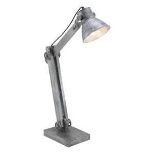LEUCHTEN DIREKT is JUST LIGHT Stolní lampav železném provedení s paticí E27, flexibilní spot se šňůrovým vypínačem a nastavitelnou výškou LD 11492-77 obraz